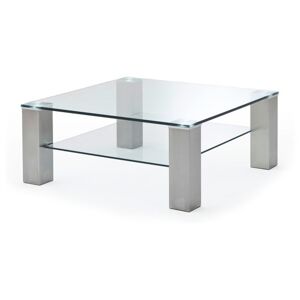 Konferenční stolek AIDAN sklo/ocel