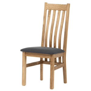 Jídelní židle ANIVIA dub/šedá