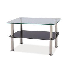 Konferenční stolek ARINI chrom/sklo
