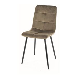 Jídelní židle AVU olivová/černá