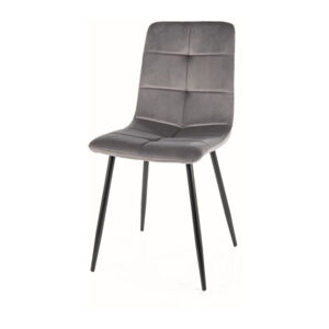 Jídelní židle AVU šedá/černá