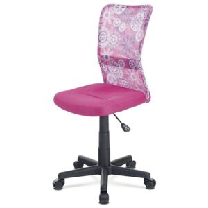 Dětská židle BAMBI růžová s motivem