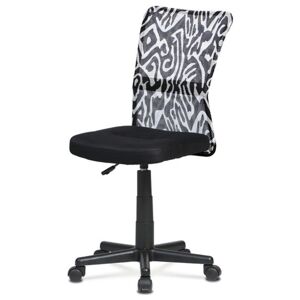 Sconto Kancelářská židle BAMBI černá s motivem
