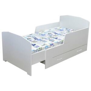 Dětská rostoucí postel BAMBI bílá, 80x200 cm