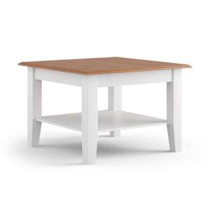 Konferenční stolek BELLU bílá/dub