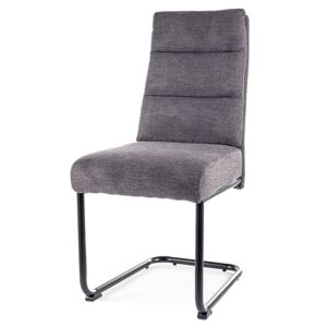 Jídelní židle BIRRY tmavě šedá