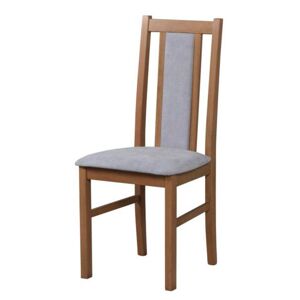 Jídelní židle BOLS 14 dub stirling/šedá