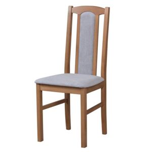 Jídelní židle BOLS 7 dub stirling/šedá