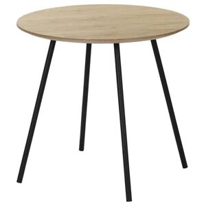 Přístavný stolek CANNETO dub/černá