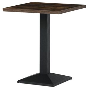 Jídelní stůl CLARK staré dřevo/černá