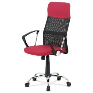 Sconto Kancelářská židle DONALD červená