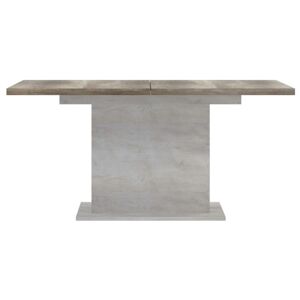 Jídelní stůl DURO pinie bílá/dub antik