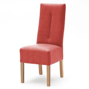 Jídelní židle FABIUS dub olejovaný/červená