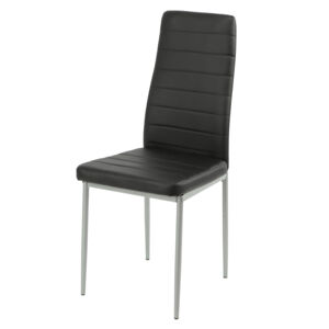 Jídelní židle FADILA černá/šedá