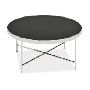 Konferenční stolek GANO chrom/černá
