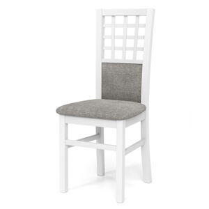 Jídelní židle GIRORD 3 bílá/šedá