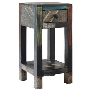 Přístavný stolek GOA mangovník/akácie/kovové aplikace