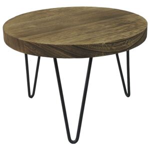 Sconto Přístavný stolek GREG 1 pavlovnie/kov