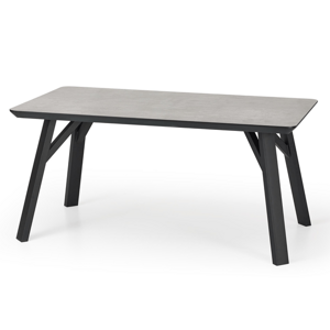 Jídelní stůl HOLAFOX beton/černá