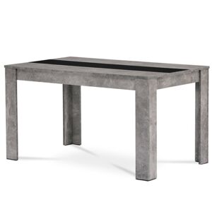 Jídelní stůl IGOR beton/bílý nebo černý střed
