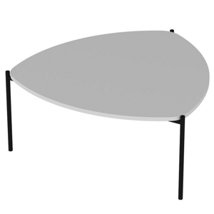 Konferenční stolek INIGA bílá/černá