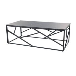 Konferenční stolek ISCODO 5 šedý mramor/černá