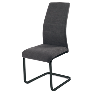 Jídelní židle JANIE šedá/černá
