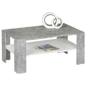 Konferenční stolek JOKER 66 beton/bílá