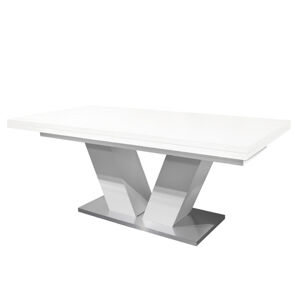 Jídelní stůl KOMFORT bílá matná/180x90 cm