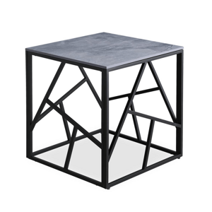 Konferenční stolek KWODROT šedý mramor