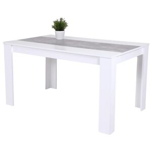 Jídelní stůl LILO bílá/beton