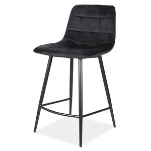 Barová židle MALO 4 černá