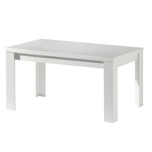 Jídelní stůl MONZI bílá matná/160x90 cm