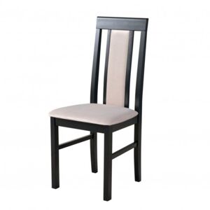 Jídelní židle NILA 2 černá/béžová