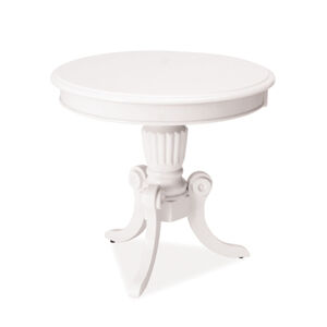 Přístavný stolek NIVODO bílá