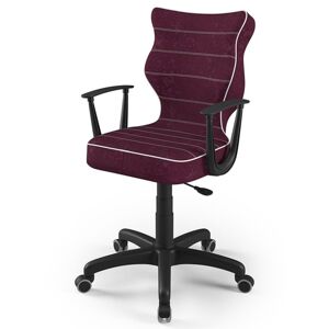 Sconto Kancelářská židle ENTELO NORM 6 fialová/černá