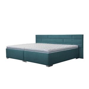 Nadrozměrná postel ONE4ALL tyrkysová, 280x220 cm
