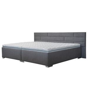 Nadrozměrná postel ONE4ALL šedá, 280x220 cm