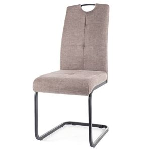 Jídelní židle OXU béžová/černá