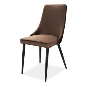 Jídelní židle PAONU hnědá/černá