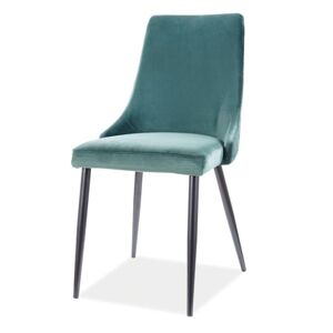 Jídelní židle PAONU zelená/černá