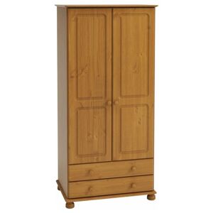 Sconto Šatní skříň ROCKWOOD borovice, 2 dveře, 2 zásuvky