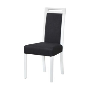Jídelní židle ROSA 5 bílá/černá