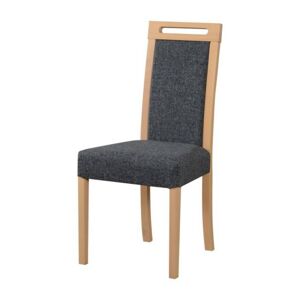 Jídelní židle ROSA 5 dub sonoma/tmavě šedá