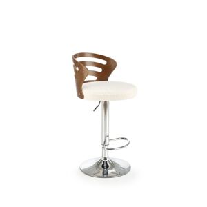 Barová židle SCH-109 ořech/krémová