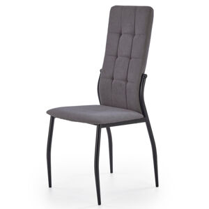 Jídelní židle SCK-334 šedá/černá
