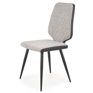 Jídelní židle SCK-424 šedá/černá