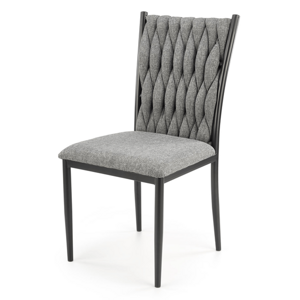Jídelní židle SCK-435 šedá/černá