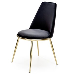 Jídelní židle SCK-460 černá/zlatá