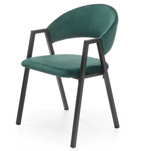 Jídelní židle SCK-473 tmavě zelená